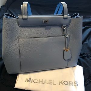 Michael Kors Pale Blue Tote. New with tags!
